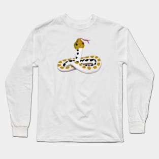 Cute Rattlesnake Drawing Long Sleeve T-Shirt